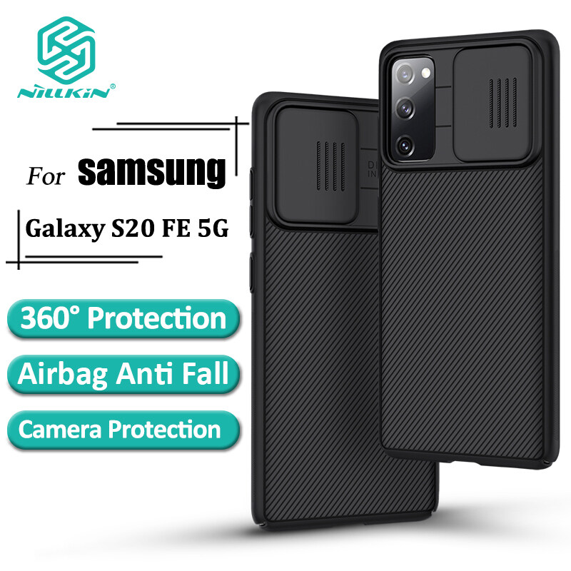 Nillkin Fashion Pc Case for Samsung Galaxy S20 FE / S20 Fan Edition 5G Camera Protect Privacy Back Cover Business Style Case