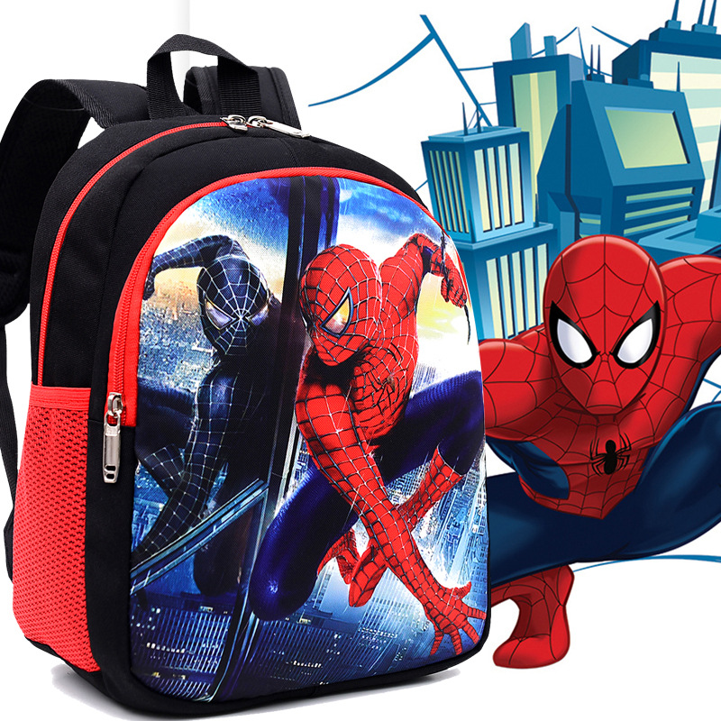 School bag spiderman backpack for kids bag