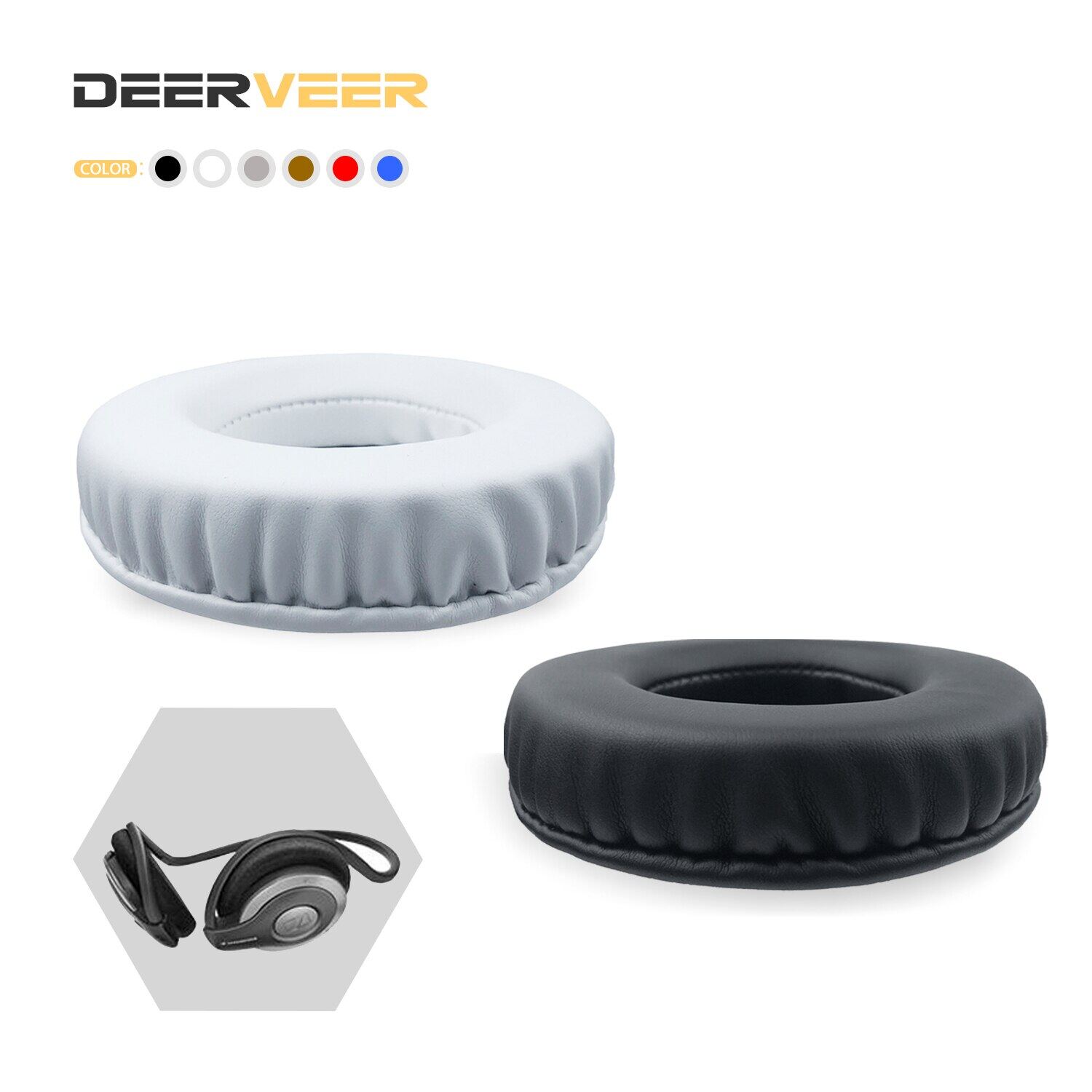 DEERVEER Replacement Earpad For SennheiserMM100 Headphones Thicken Memory Foam Ear Cushions Ear Muffs