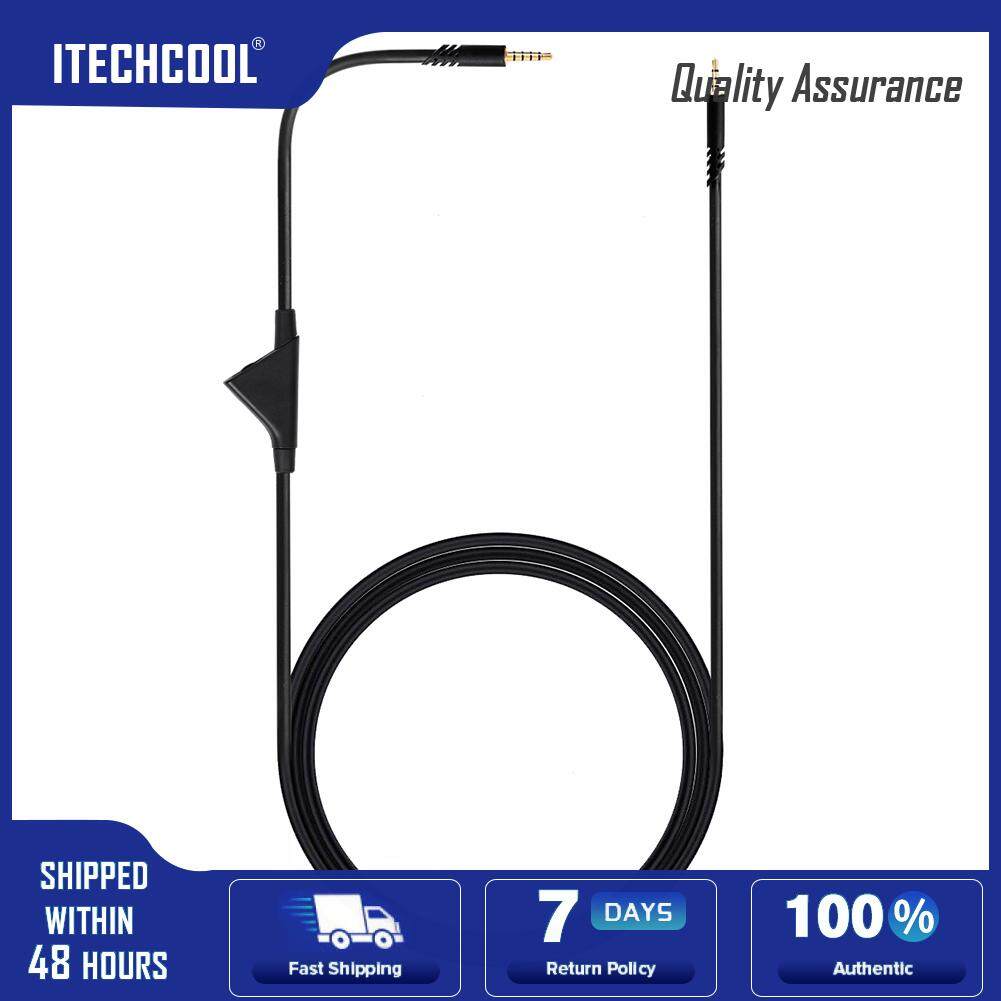 Audio Aux Cable Replacement for Logitech Astro A10 A40 Headsets Remote Cord