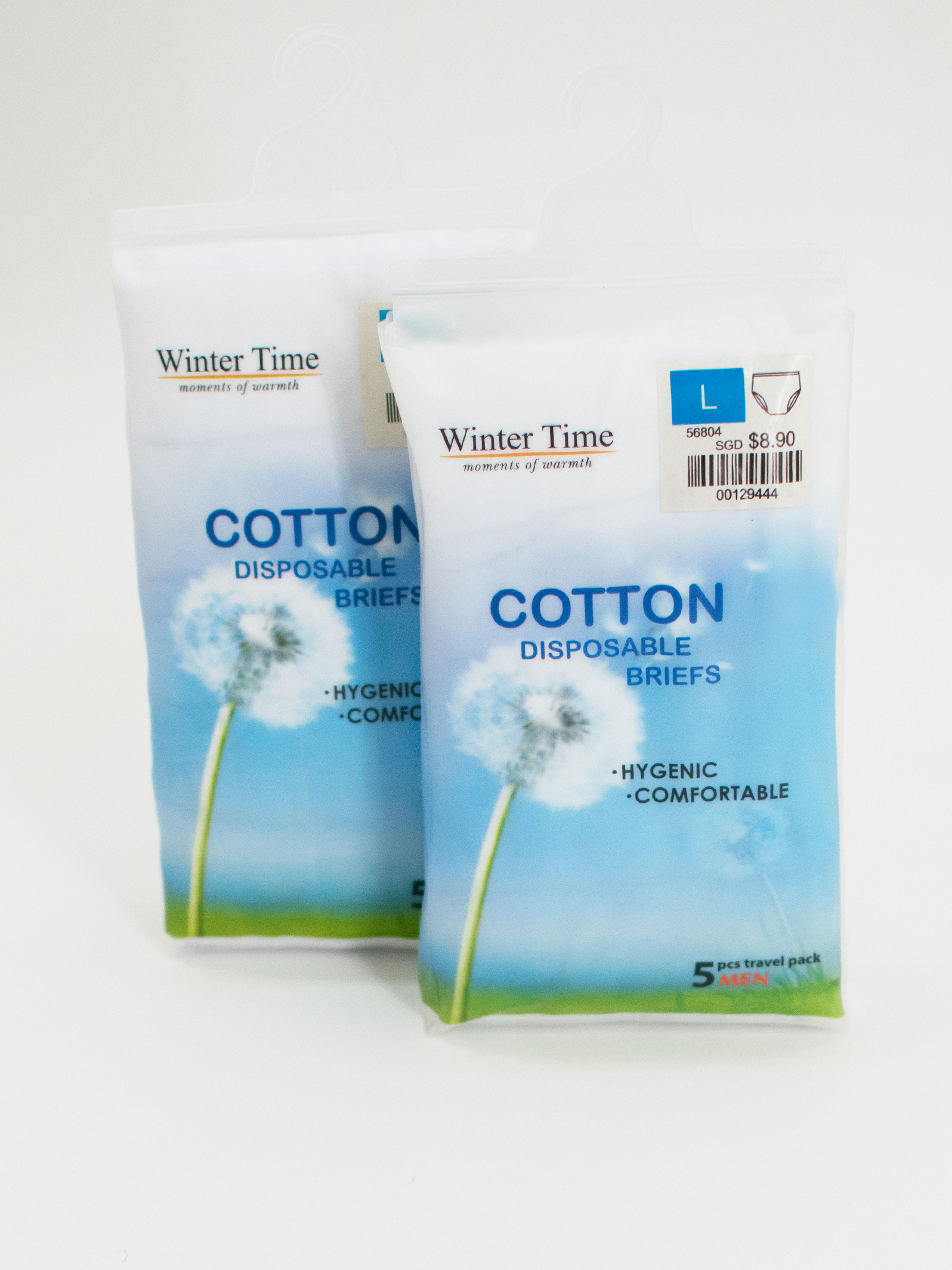 100% Cotton Men Disposable Briefs