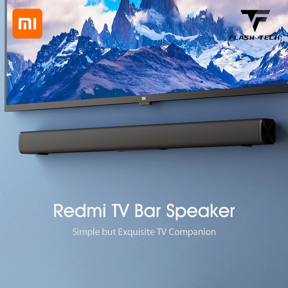 【Wireless Speaker】Xiaomi Redmi Wired and Wireless TV SoundBar Audio 30W Home Theater TV Wall-mounting
