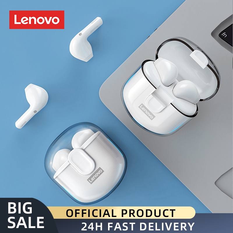 Lenovo LP12 Microphone Speaker Wireless Headphones Bluetooth Earphones Waterproof Headsets Reduce Noise HiFi Music Earbuds